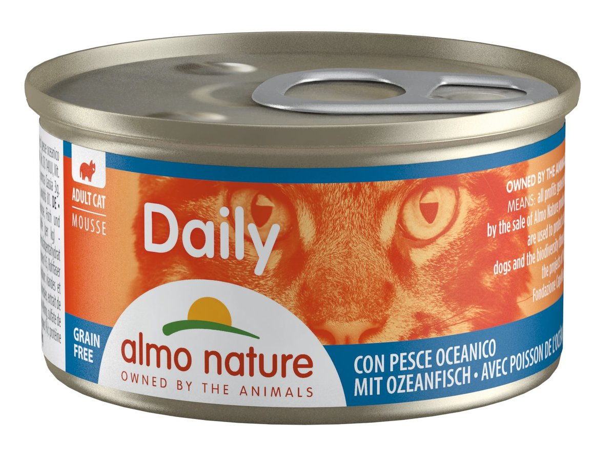 Daily Cat Mousse *Ocean Fish* (85g) Cat Can 152/125016 new/old packaging randomly distribute