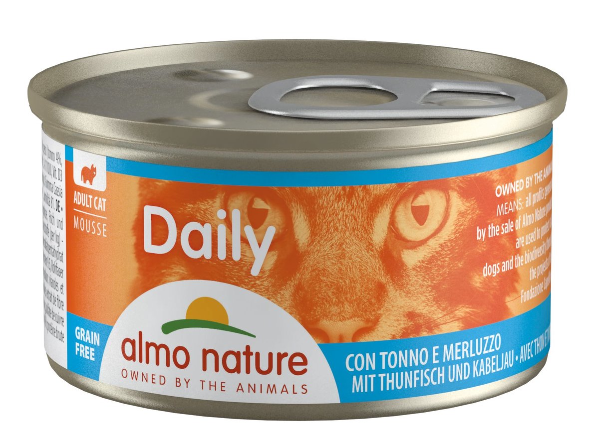 Daily Cat Mousse *Tuna ＆ White Fish* (85g) Cat Can 147/125566 new/old packaging randomly distribute