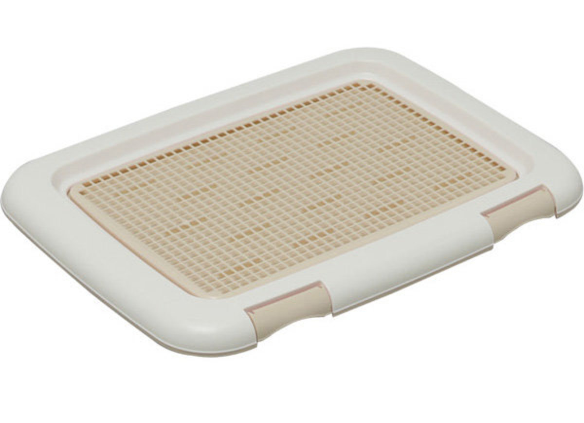 Mesh Type Dog Toilet (L.Brown) FTT-485 *48.5x36x3cm*