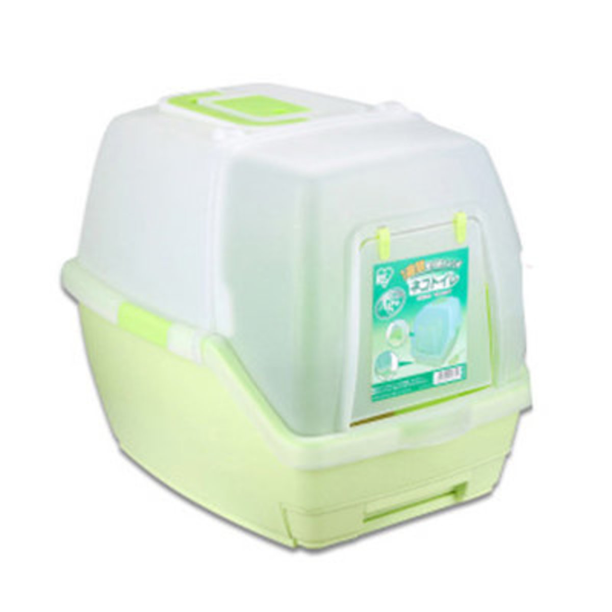 Mesh Type Cat Toilet (Green) TIO-530 (52.5x40.5x42.5cm)
