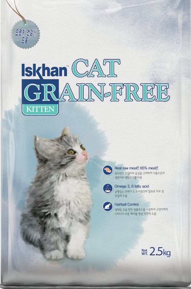 iskhan cat grain free