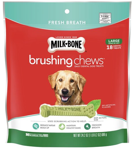 Milk Bone 清新護 潔齒骨 大型犬 大包裝24 2oz 狗小食 Hktvmall 香港最大網購平台