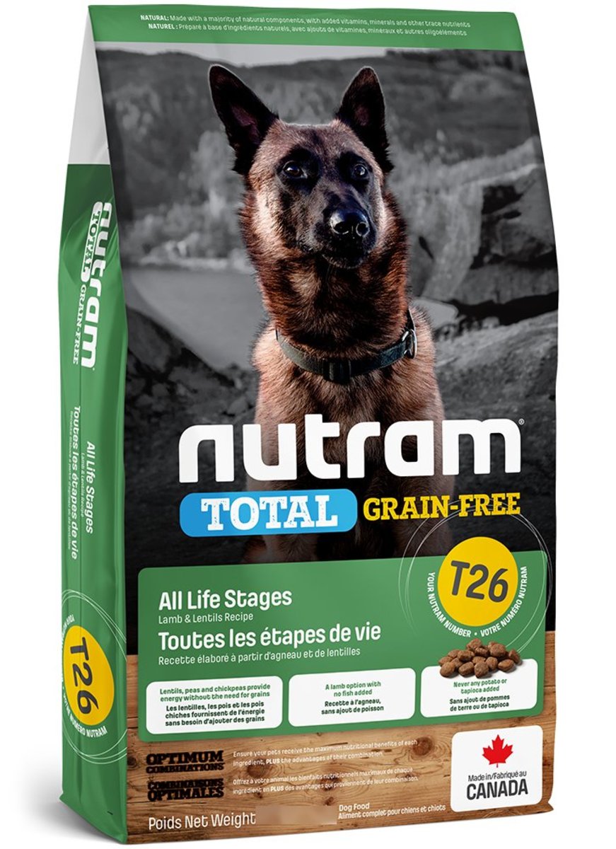 Total T26 無穀糧全犬*羊肉+扁豆* (2kg) 狗糧