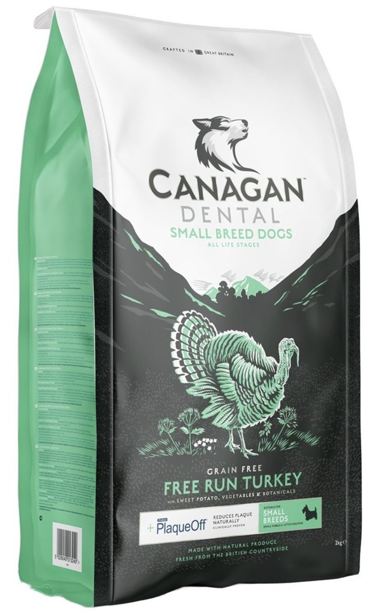 Canagan Small Breed Free Run Turkey Dental for All Dogs 2kg Grain Free Dog Food GTD2 013417 HKTVmall The Largest HK Shopping Platform