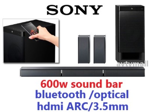 Sony Ht Rt3 5 1 聲道藍牙sound Bar 1年行貨保用 顏色 黑色 Hktvmall 香港最大網購平台
