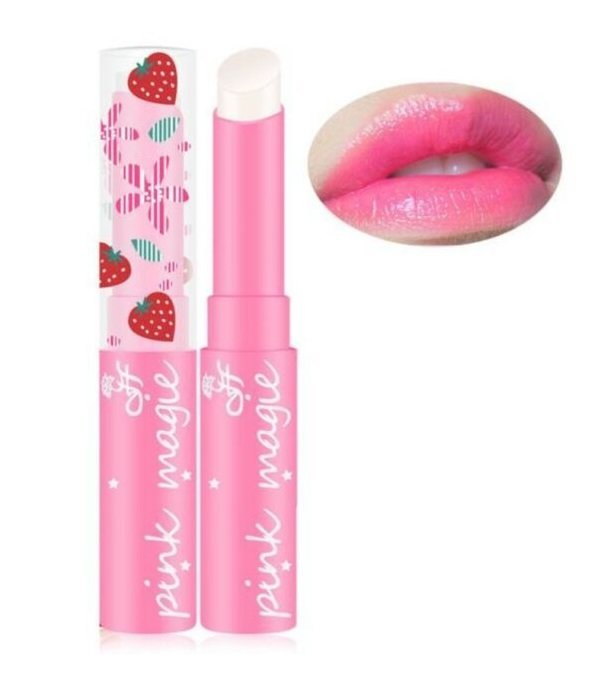 pink magic strawberry lip balm