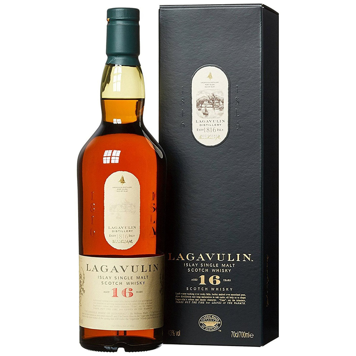 Lagavulin 16 Years Old Single Malt Whisky 盒裝 700ml