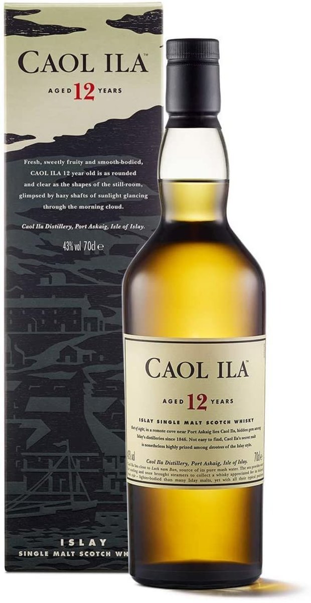 Caol Ila 12 Year Old Whisky With Box 700ml