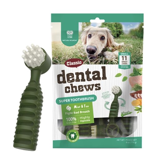 Natura Nourish | 薄荷味潔齒牙刷(Dental Chews) | HKTVmall The Largest HK Shopping  Platform