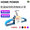 [Blue 10-Pack] Wet and Dry Dual-purpose Non-marking Hanger [Parallel Import]