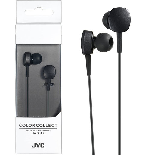 Jvc Inner Ear Headphones Ha Fx14 Black Hktvmall The Largest Hk Shopping Platform