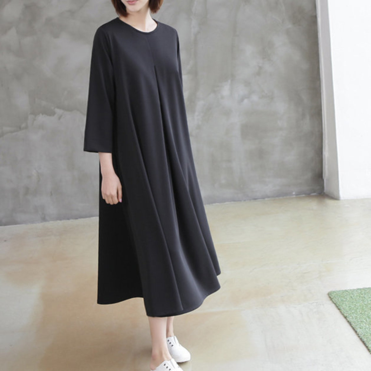 casual cotton long dresses
