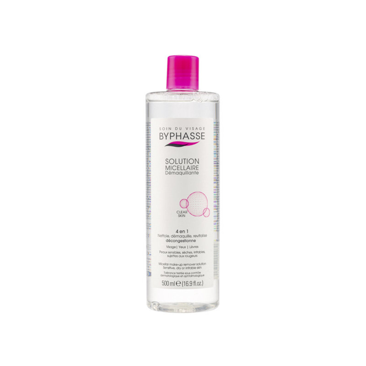 Byphasse Micellar Make-up Remover Solution (500ml)