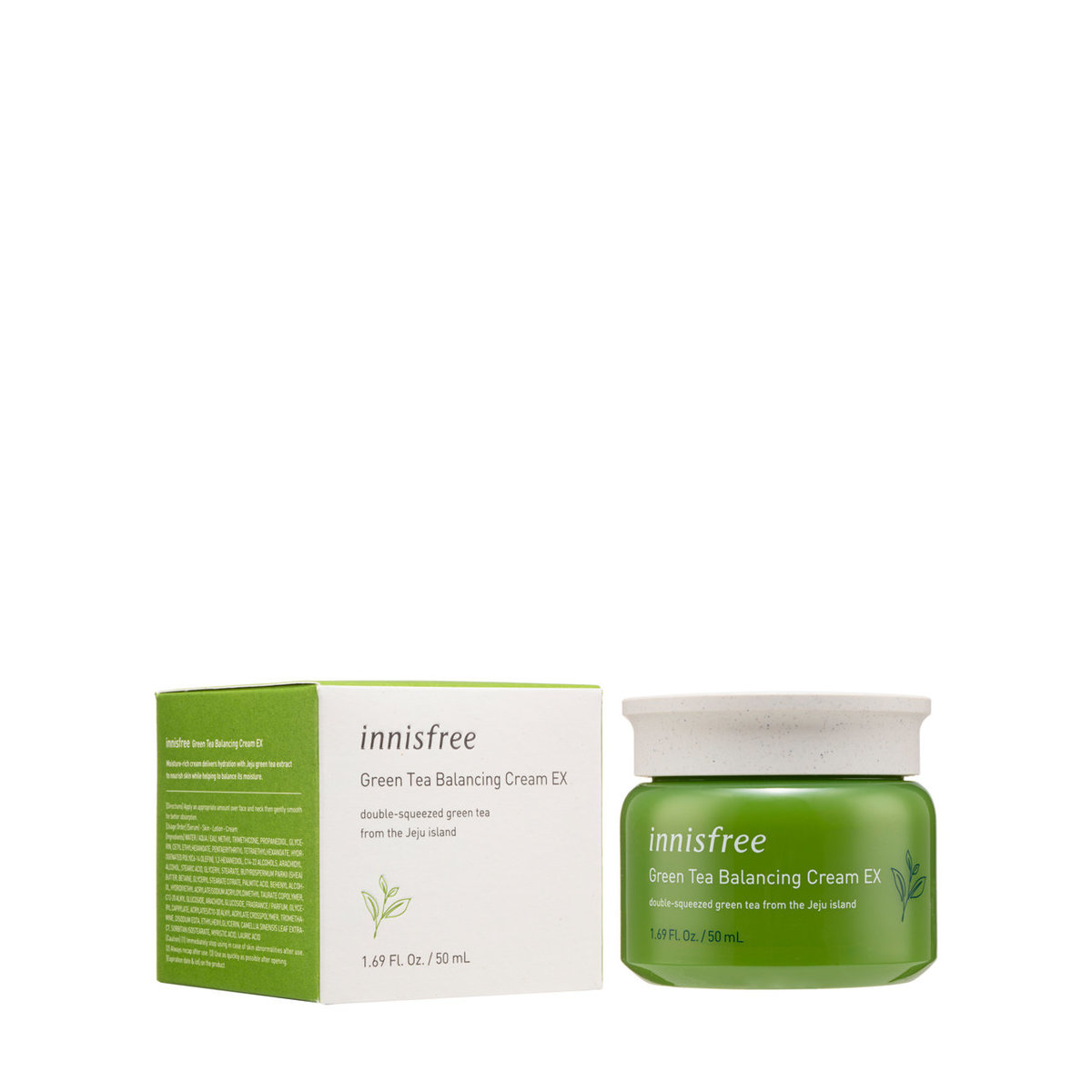 innisfree green tea moisturizer