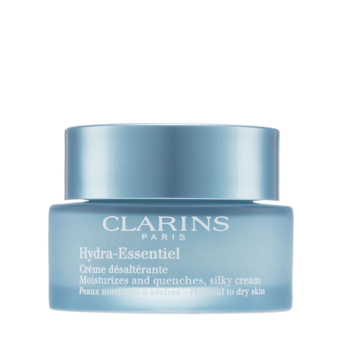 clarins hydra essentiel moisturizes and quenches silky cream