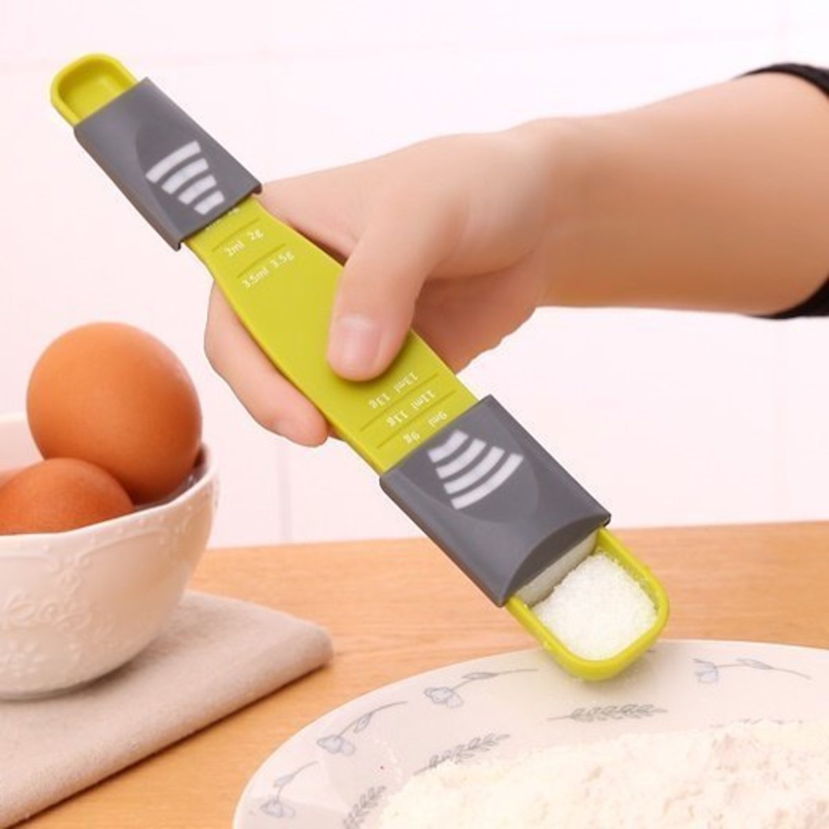 Adjustable measuring spoons cooking baking kitchen tools tablespoon adjustable measuring spoons