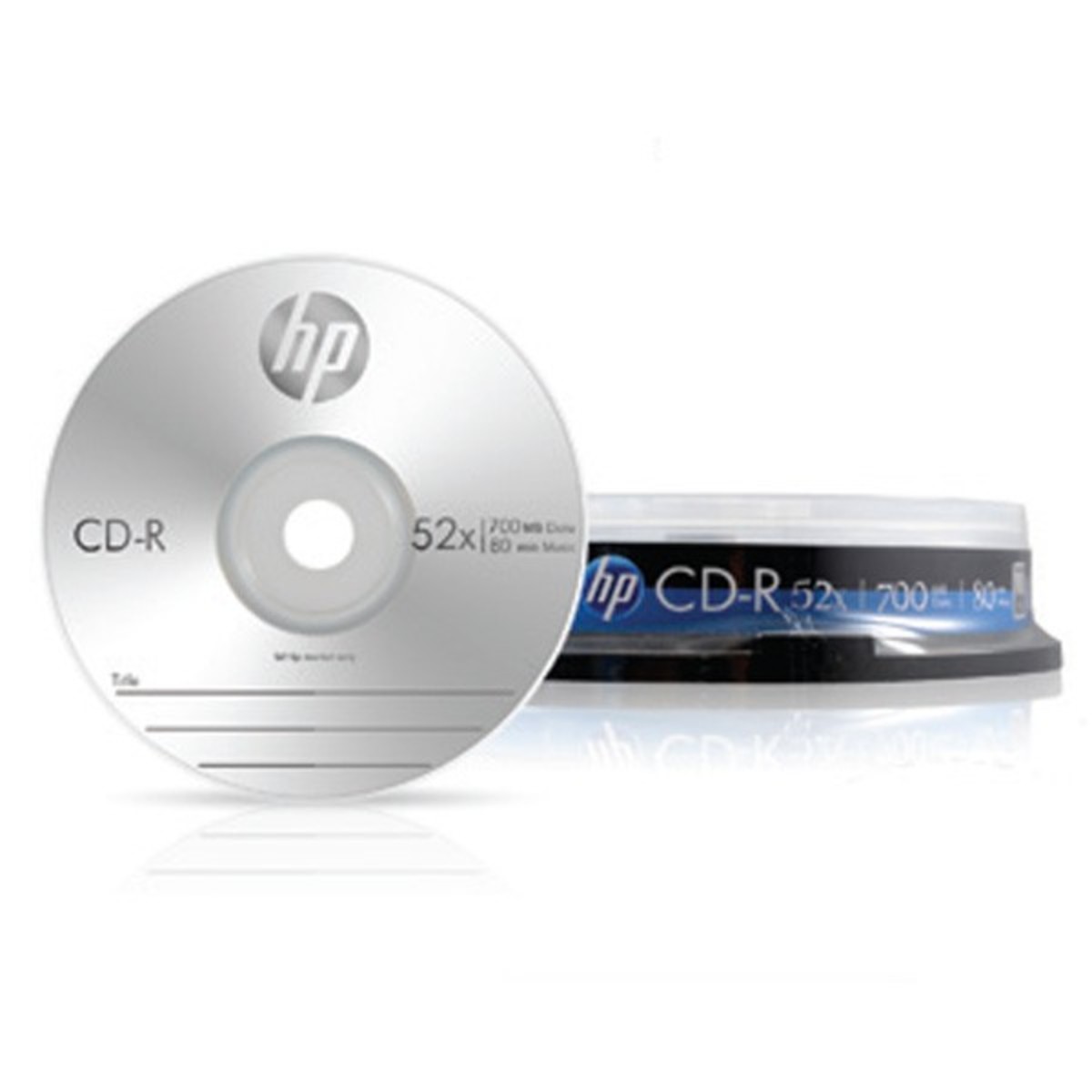 HP CD-R 700MB 52x 10pcs (10 cartridges) CRA00071 authorized goods