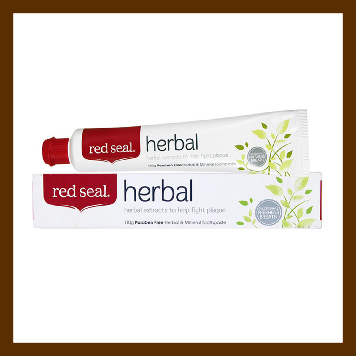紐西蘭 Red Seal Herbal Toothpaste 紅印天然清新草本牙膏 110g