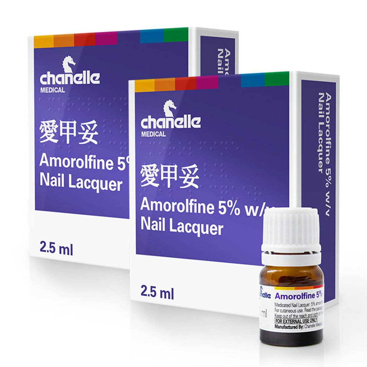 Buy Locetar amorolfine hydrochloride 50mg / ml (5.0%) nail lacquer 2.5ml  online with MedsGo. Price - from