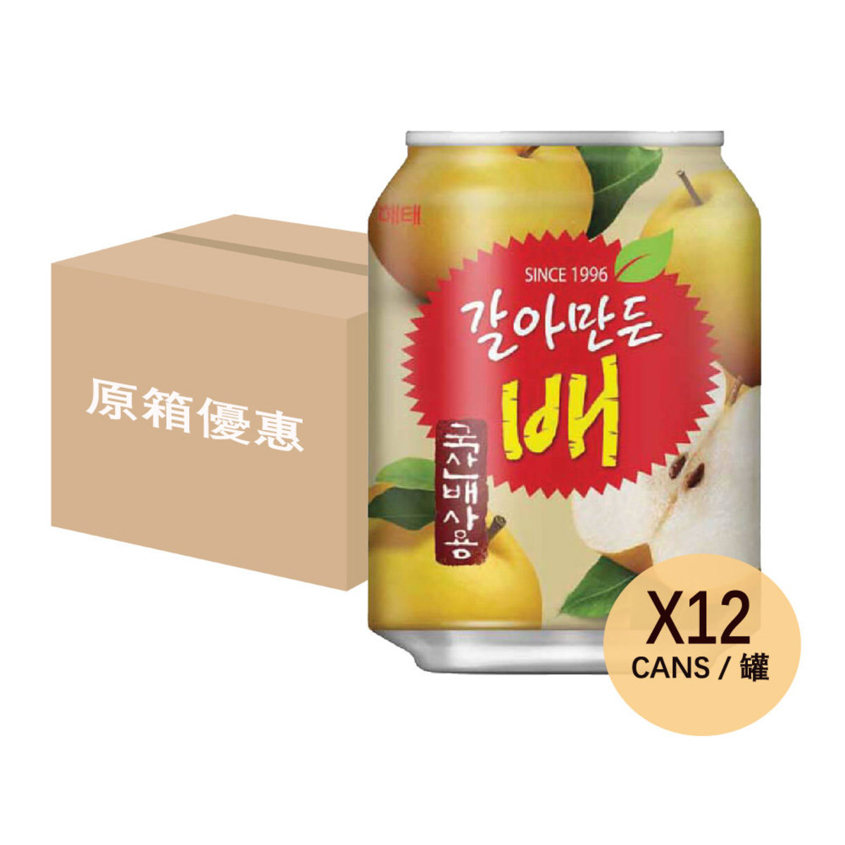 korean pear juice pouch