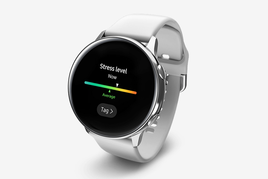 galaxy watch active stress