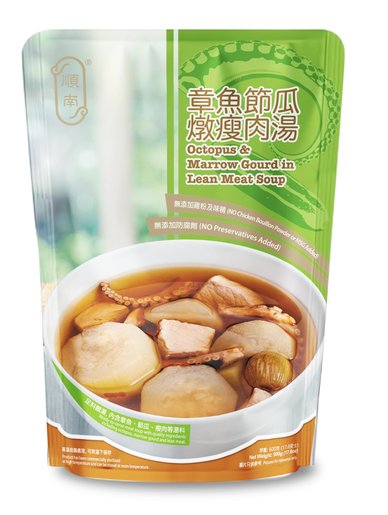Shunnam Brand New Octopus And Zucchini Stewed Lean Meat Soup 1 Pack 500g No Added Preservatives And Msg Sufficient Healthy Soup Bag Store At Room Temperature Hktvmall The Largest Hk Shopping Platform