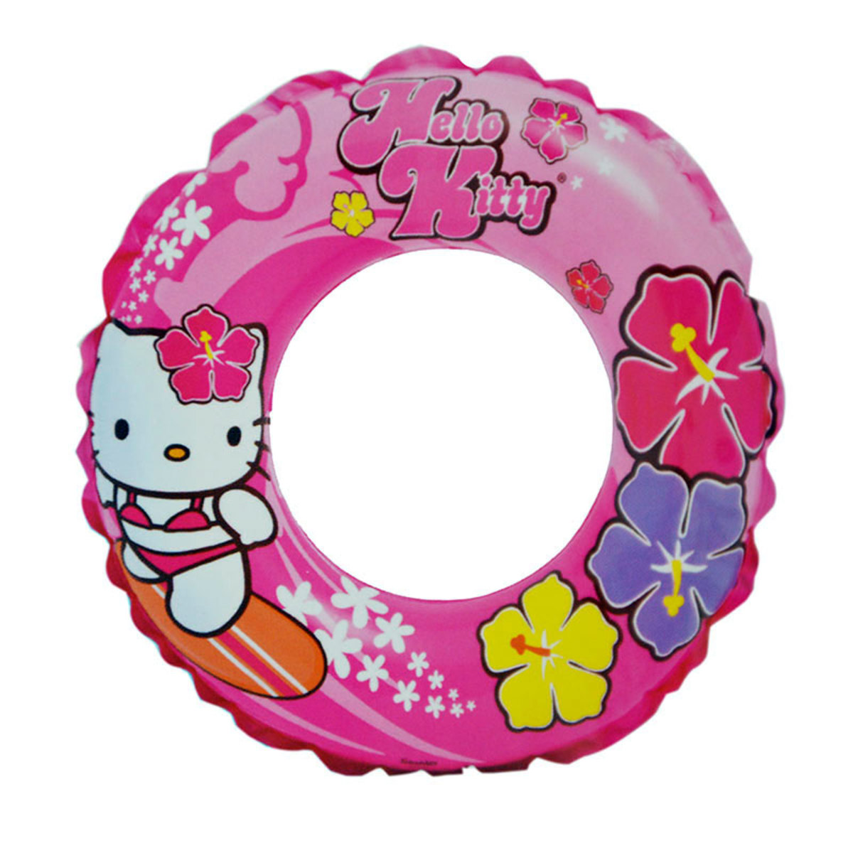 Hello Kitty Swimming Ring 24" (61cm) One piece, Individual Packing, Flower Design