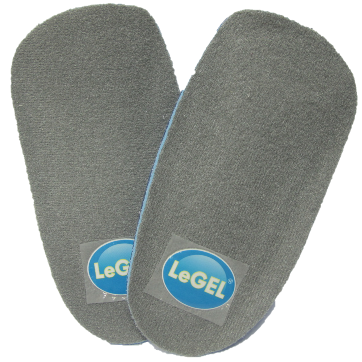 Anti-Shock Insole, Two Pair, Size: 35-44, Colour: Grey