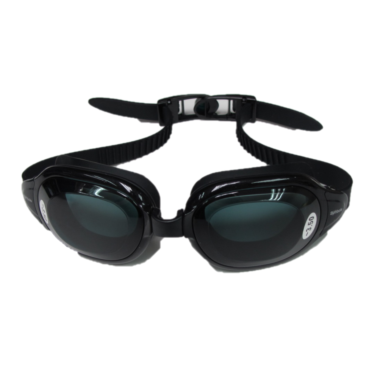 [MS-8700-OPT] High Quality Silicone UV Protection Anti-Fog Black Optical Swimming Goggles