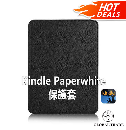 Kindle Kindle 最新第十代 Amazon Kindle Paperwhite 18 代用保護套 含智能睡眠功能 黑色 顏色 Black黑色 香港電視hktvmall 網上購物