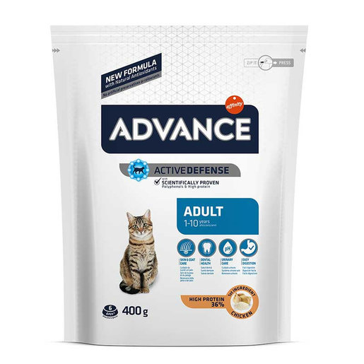 ADVANCE Spanish chicken daily care 1 10 years old adult cat food