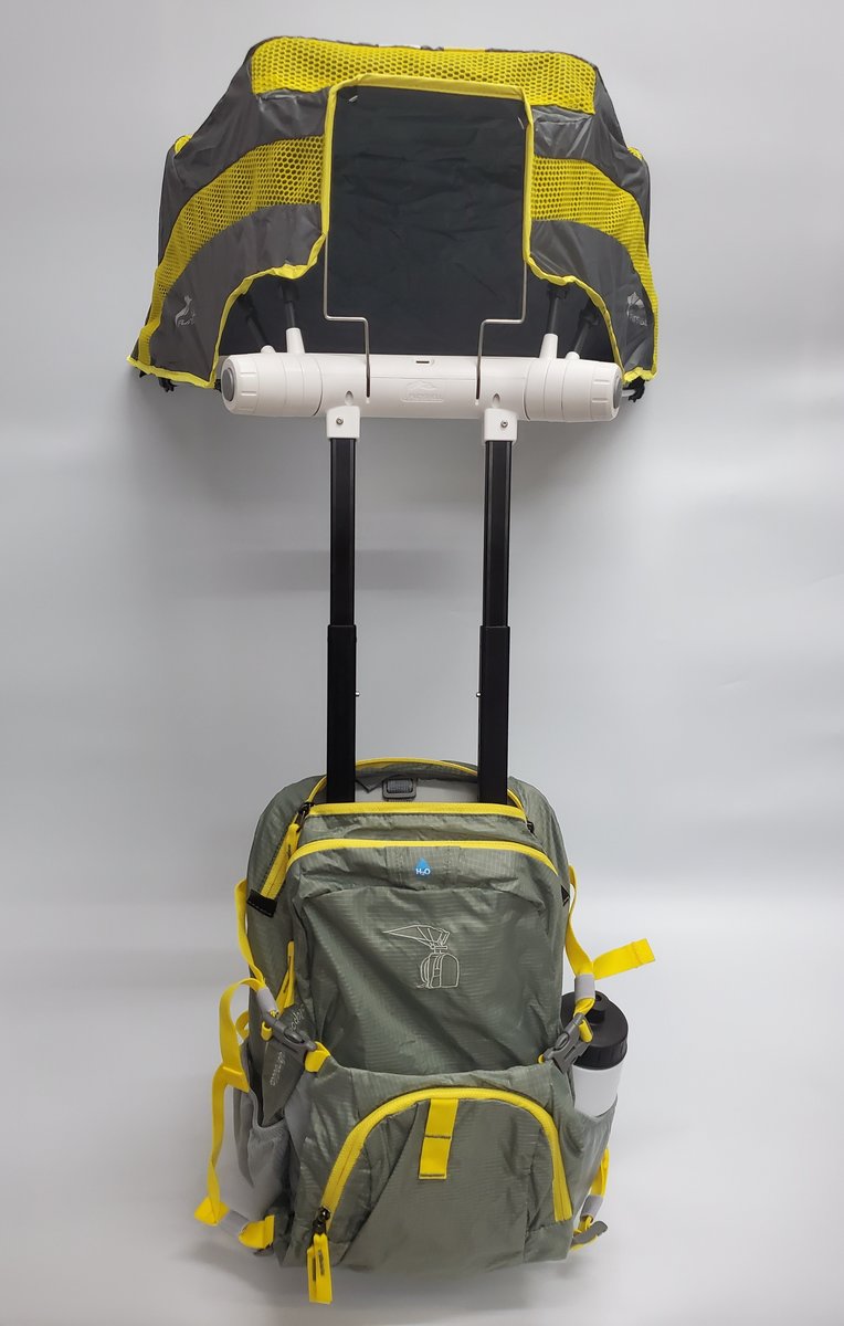 This Hiking Backpack Has a Retractable Umbrella - TheSuperBOO!