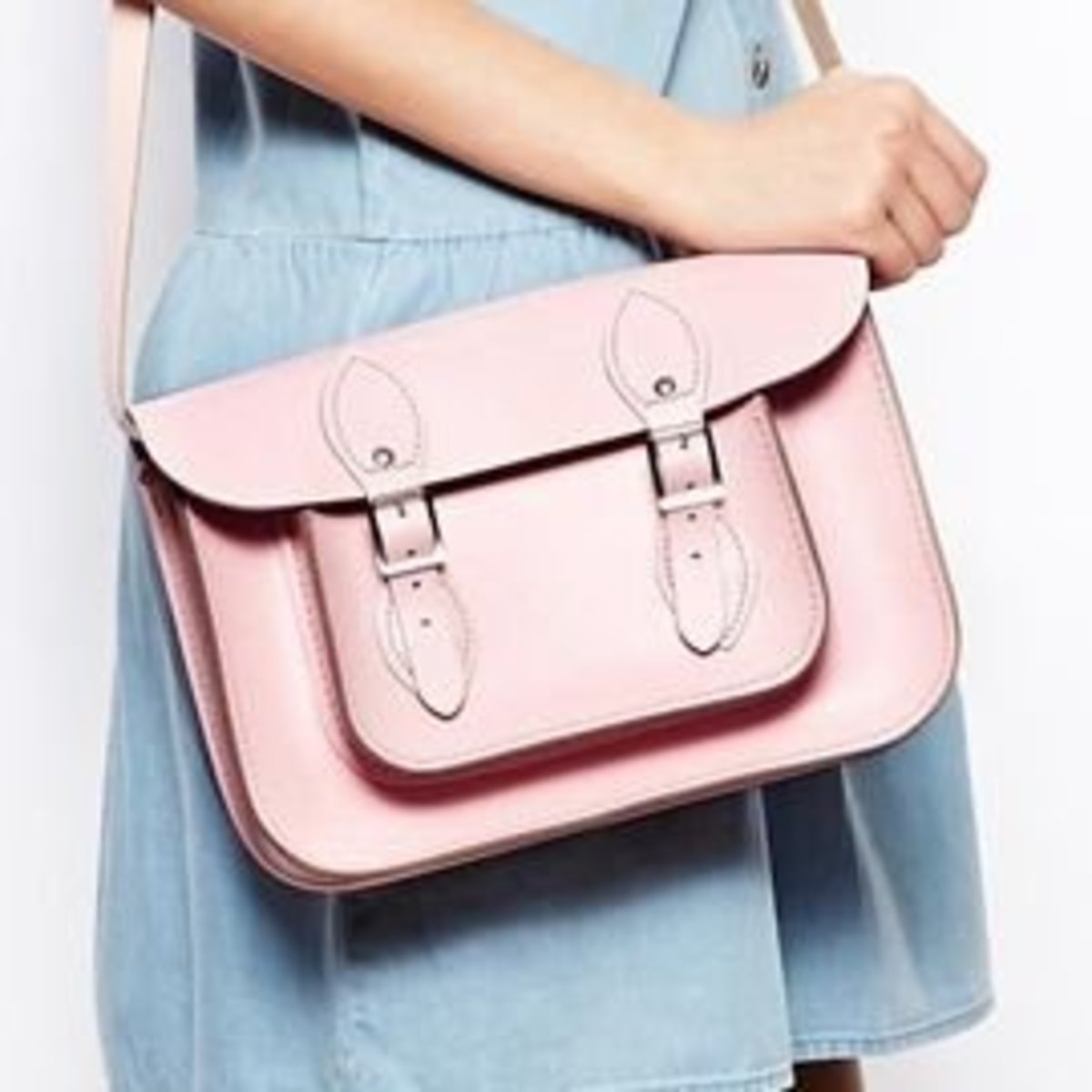 Leather Satchel Co 11 Satchel Candy Floss 香港電視hktvmall 網上購物