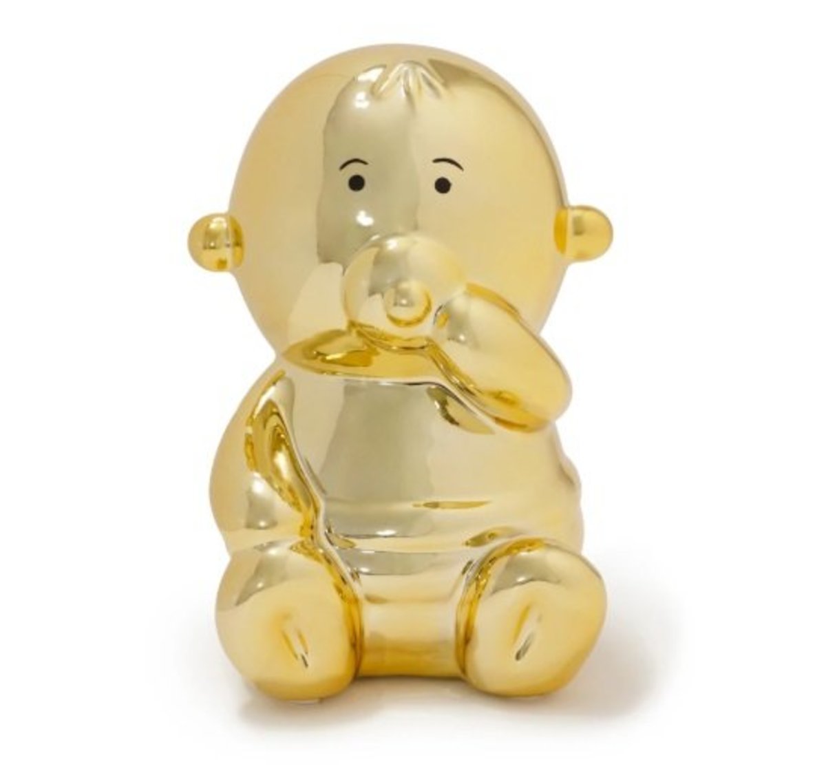 MADE BY HUMANS - Balloon Money Bank Baby - gold