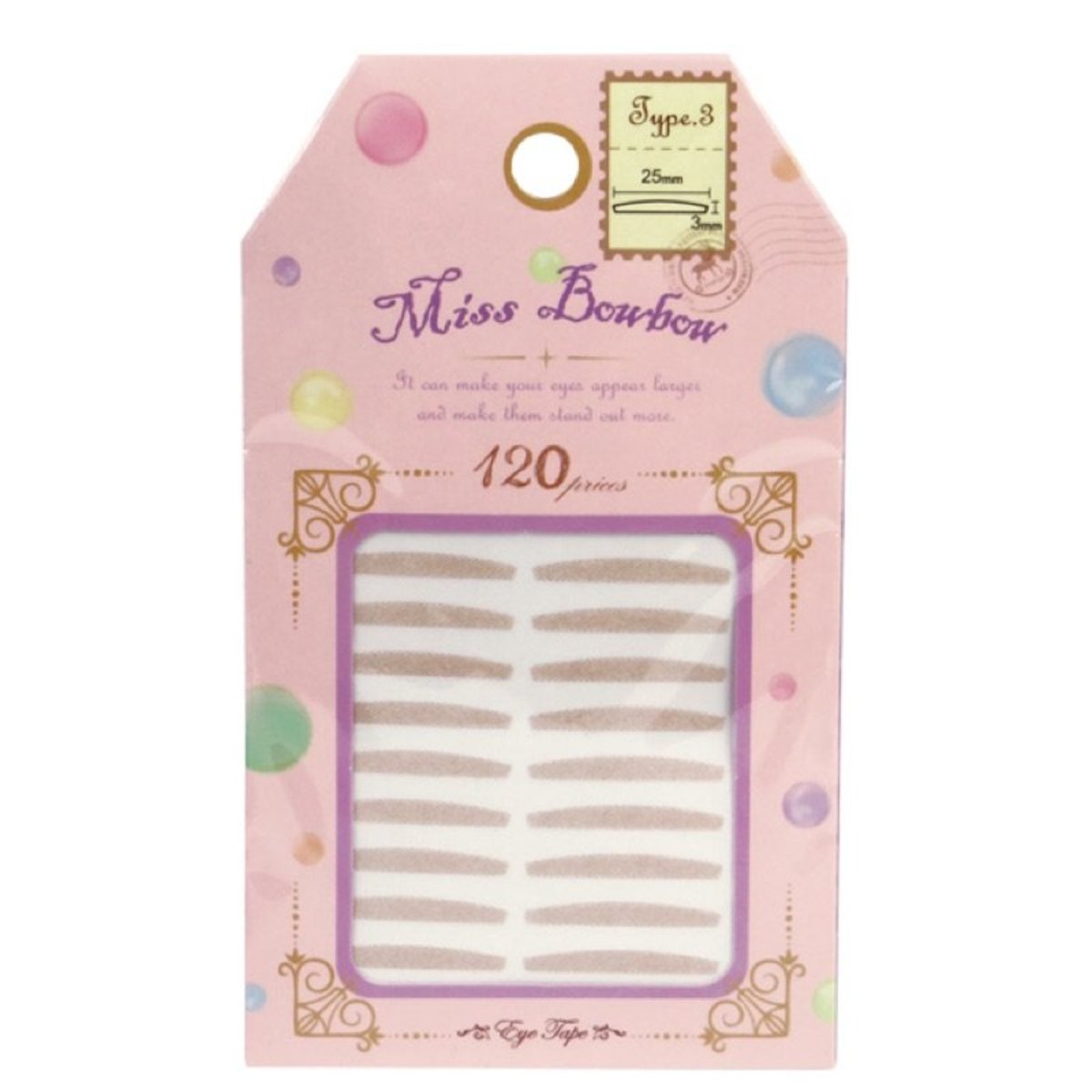 Double Eyelid Tape 120 pieces #3 #05831214