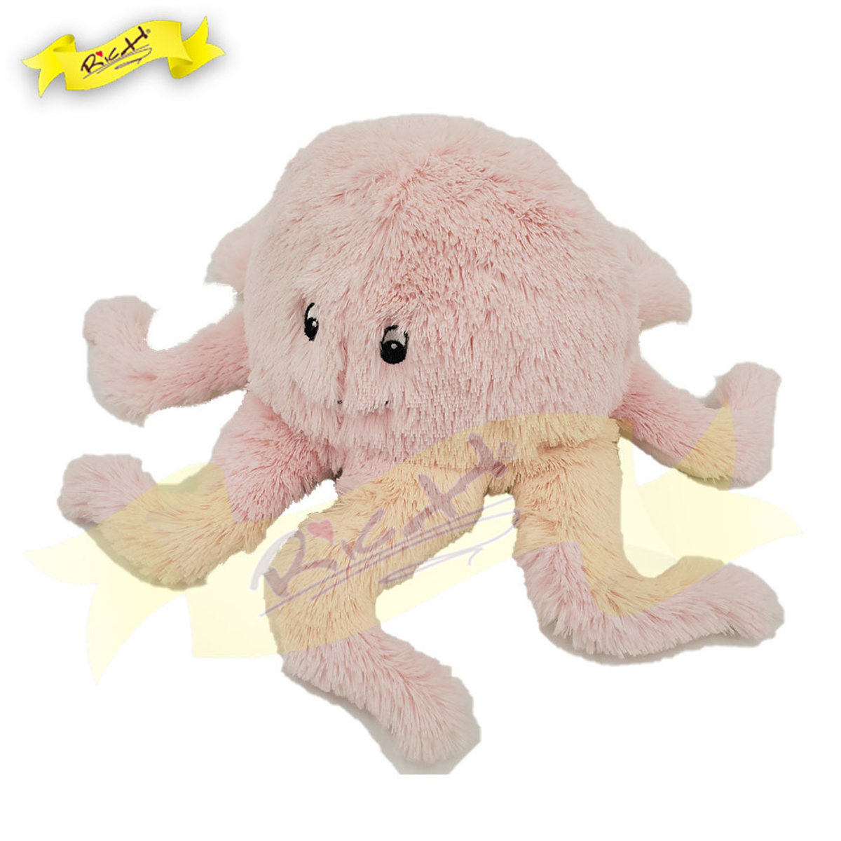 pink octopus plush