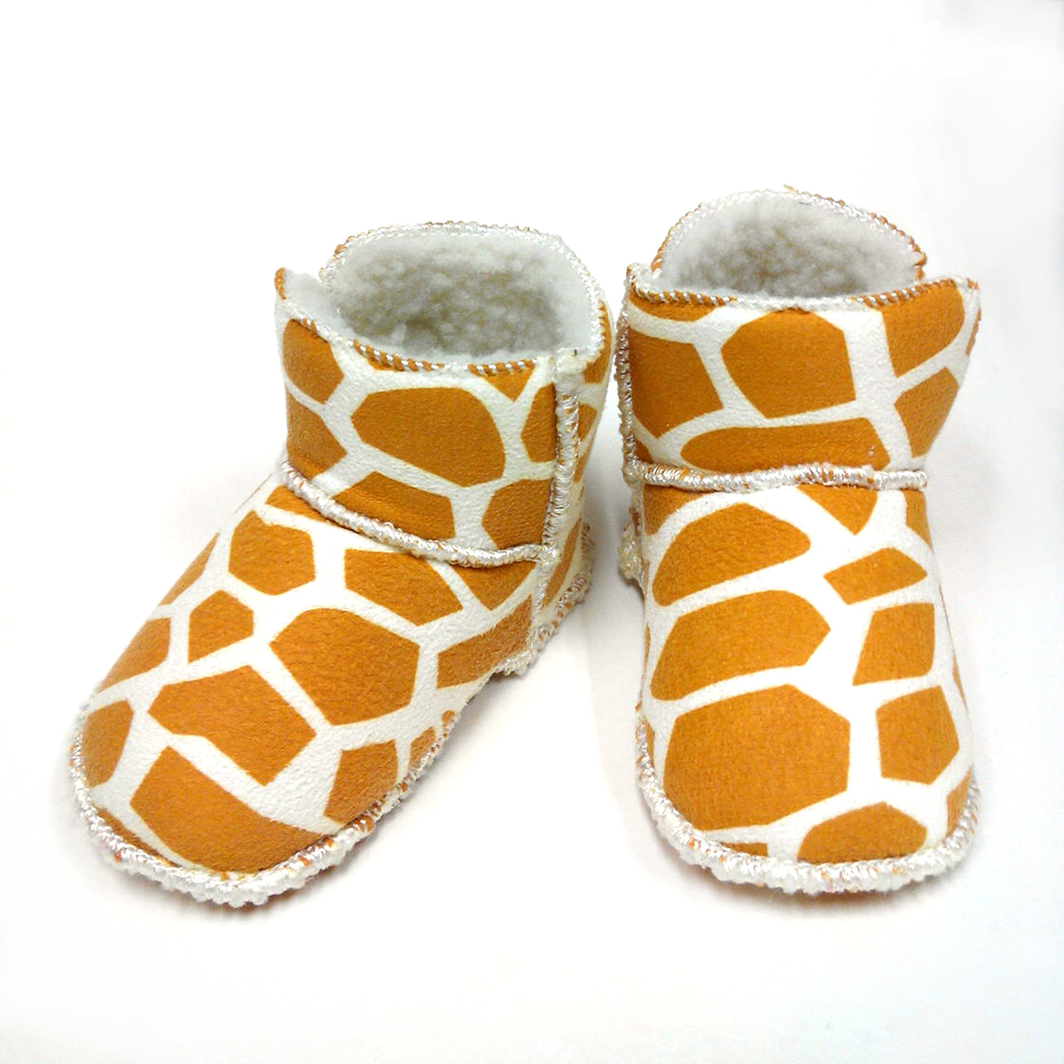 動物系列-嬰兒小靴子 / 學步鞋 / 寶寶鞋 (長頸鹿)