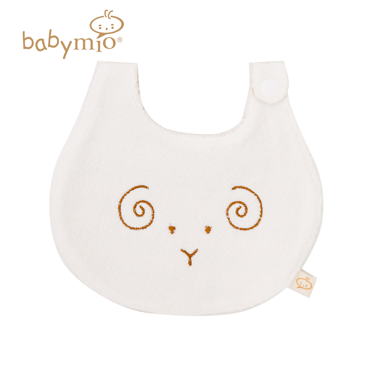 100％Organic Cotton Snap Bib