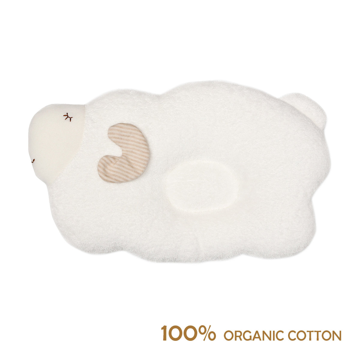 Classic Sheep 100% Organic Cotton Pillow