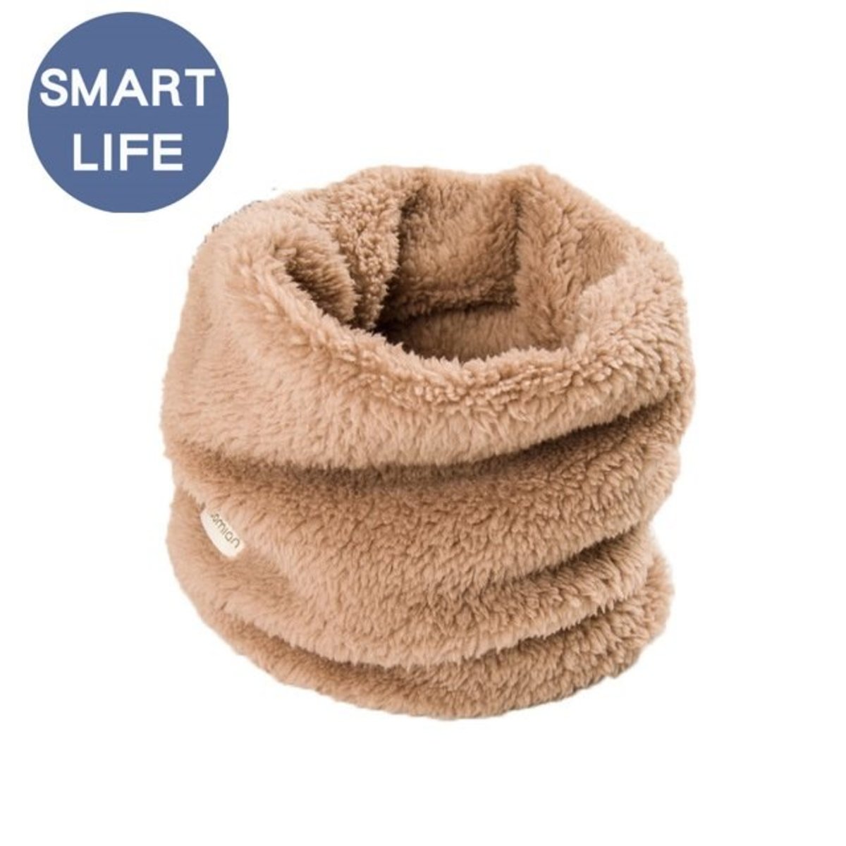Children's Insulation Neck Scarf Neck Collar Bib (Standard Thickness) (Beige) (1pc)