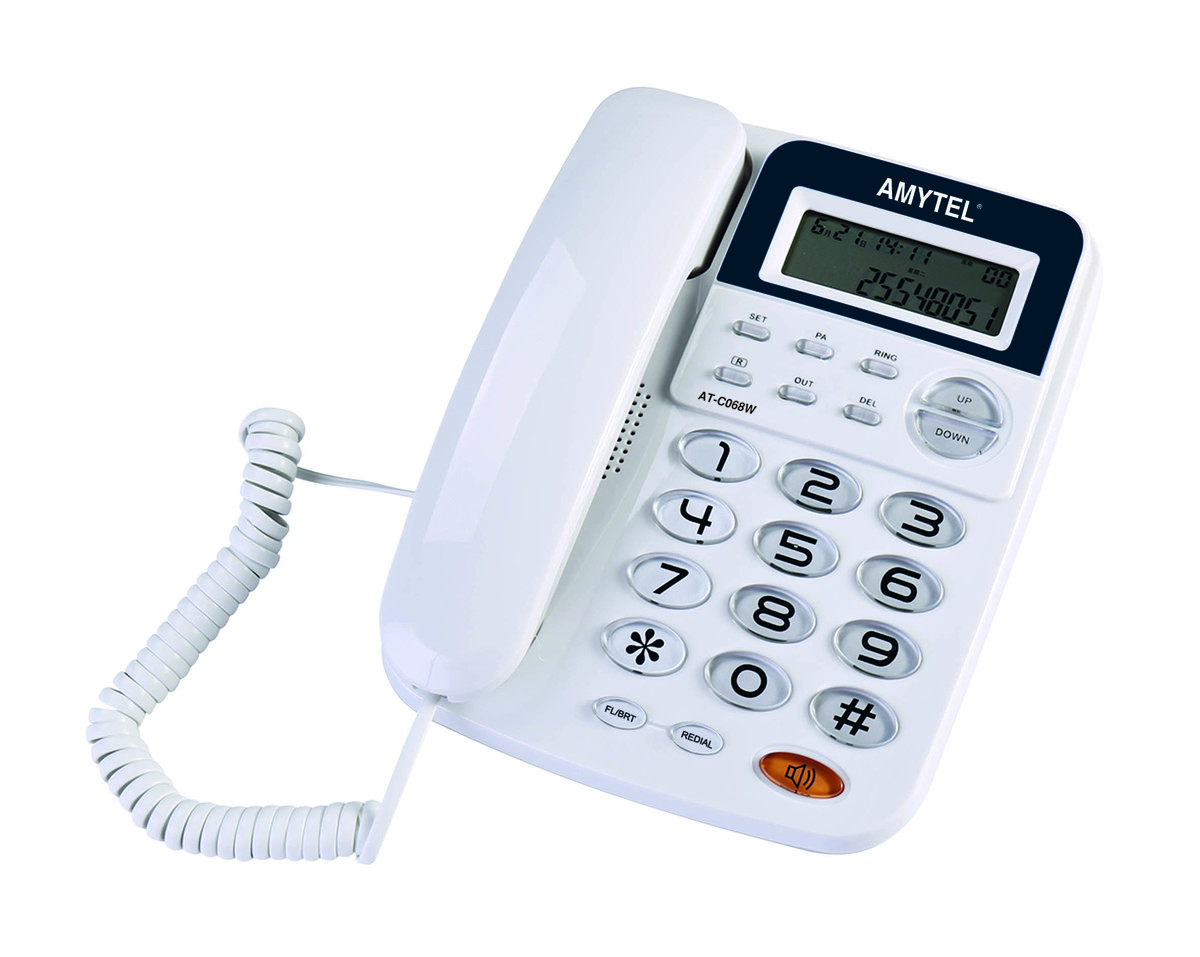 AT-C068W Home Caller ID Phone