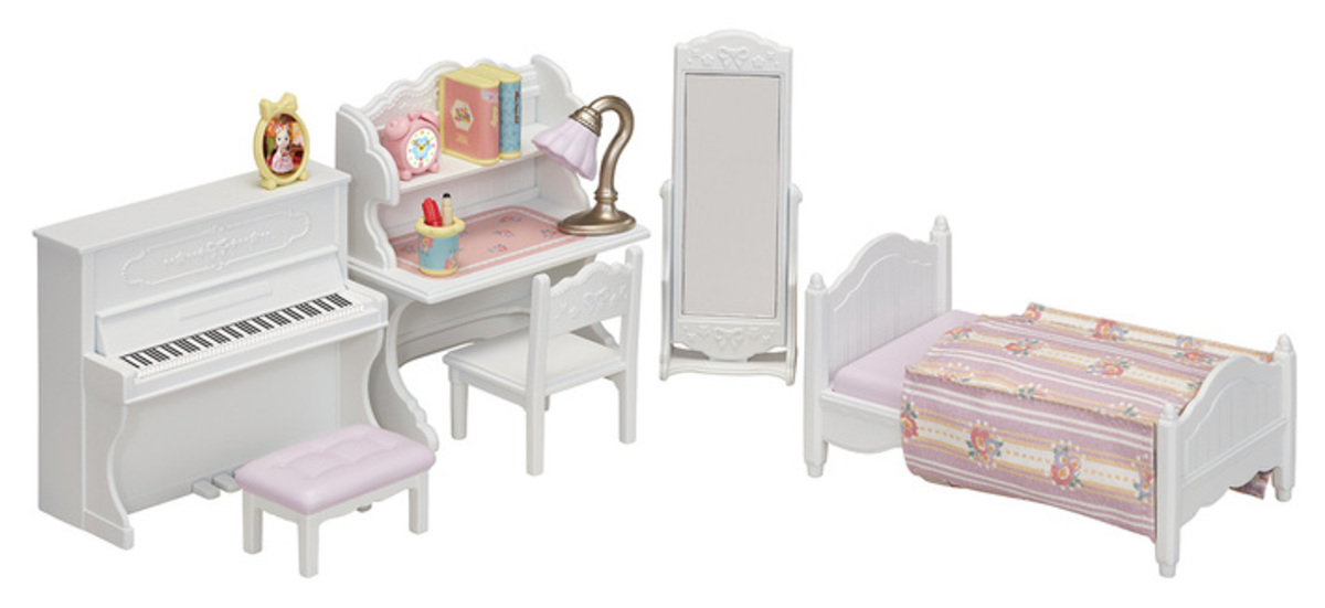 sylvanian families bedroom set