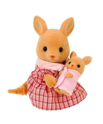 Sylvanian Families Doll Chocolate Rabbit Family Fs-46, Brown