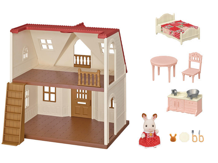 sylvanian families cosy cottage furniture set