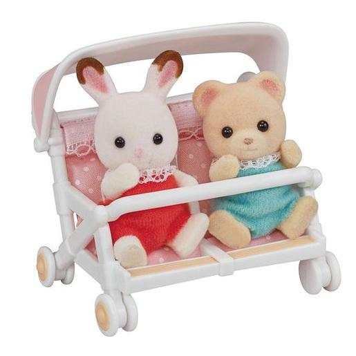 sylvanian families double buggy