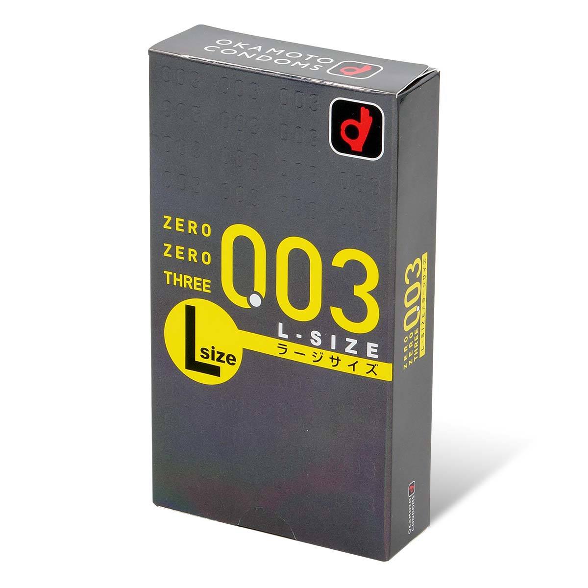Zero Zero Three 0.03 L-size (Japan Edition) 58mm 10's Pack