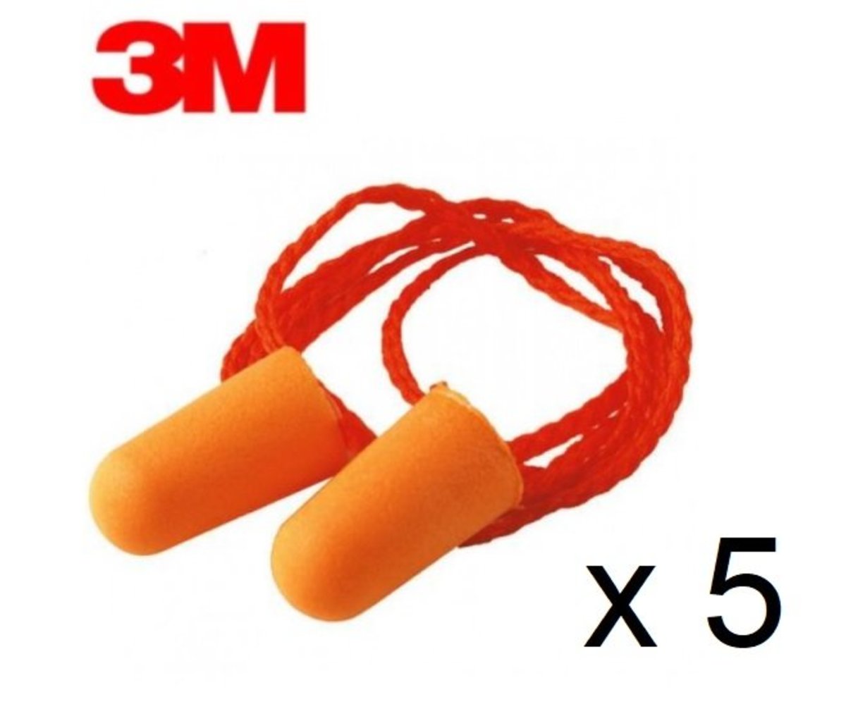 3M™ - 1100 防燥有線耳塞  (5對10粒)