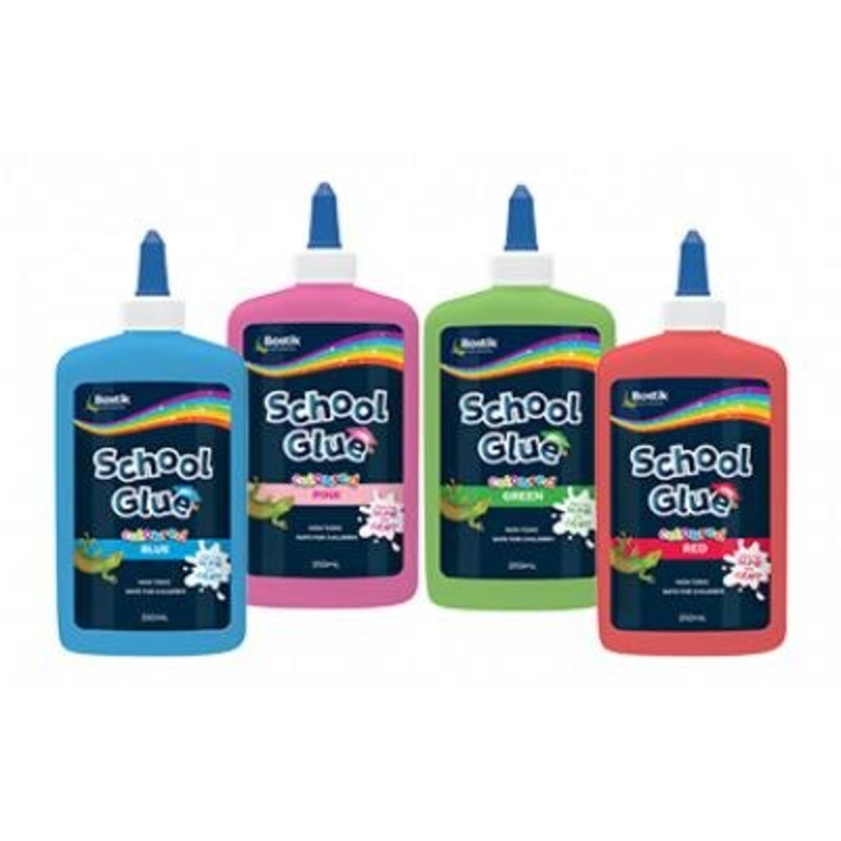 Bostik - School Glue Coloured - RED (250ml)