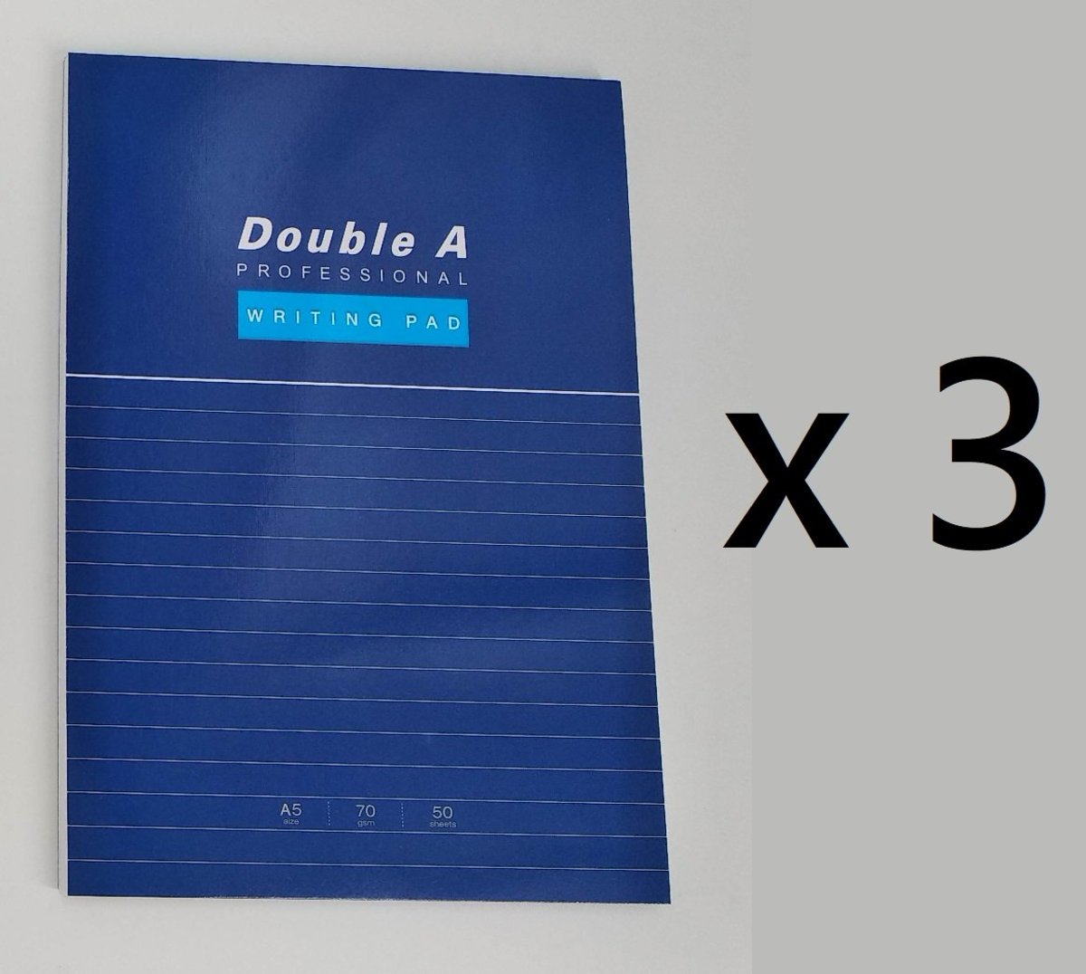 Double A | A5記事本 50頁 (2020 Design) x 3本 | HKTVmall 香港最大網購平台