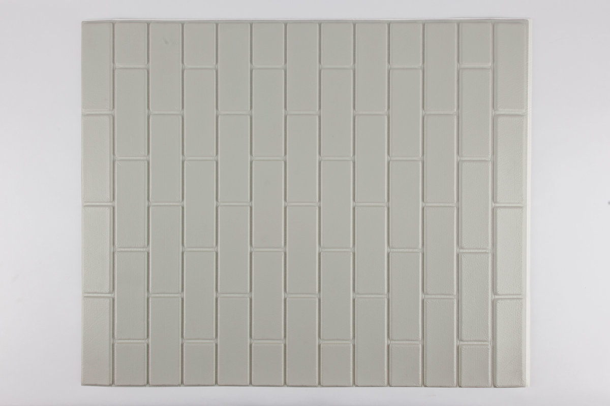 DIY Cushion Wall Guard Mat - Light Gray (C